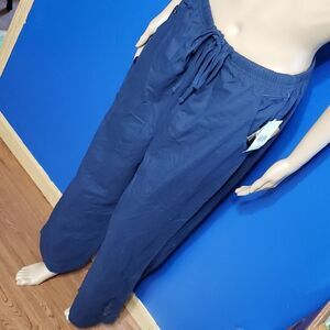 Baby Phat Navy Blue Scrub Pants